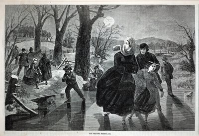 The Skating Season--1862, från Harper