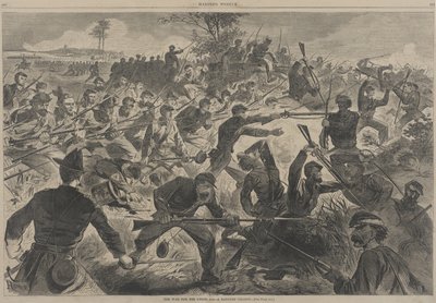 Kriget för unionen - En bajonettattack av Winslow Homer