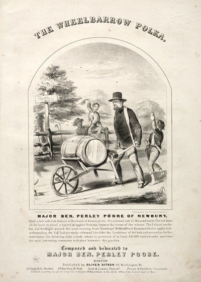 Skottkärran Polka - Notblad. av Winslow Homer