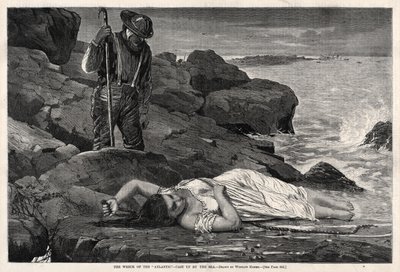 Skeppsvraket ”Atlantic” – spolat upp av havet av Winslow Homer