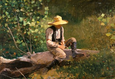 Den täljande pojken av Winslow Homer