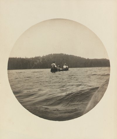 Tre kanotister, Lake St. John, provinsen Quebec, ca 1895, ca 1904 (silvertryck av gelatin) av Winslow Homer