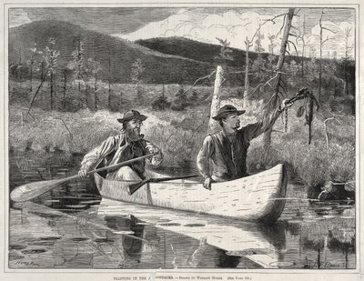 Fångst i Adirondacks av Winslow Homer