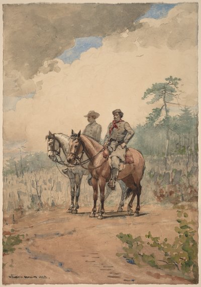 Två spejare av Winslow Homer
