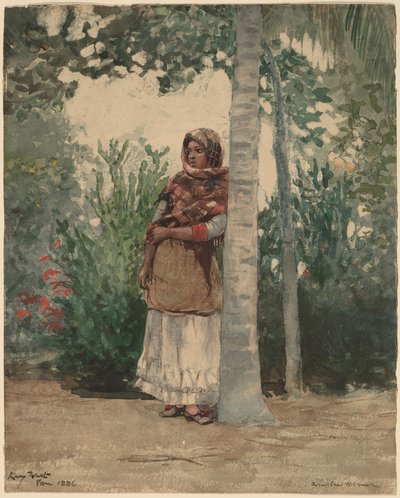 Under en palm av Winslow Homer