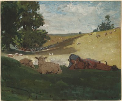 Varm eftermiddag av Winslow Homer
