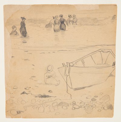 Kvinnor Surfa Bad av Winslow Homer