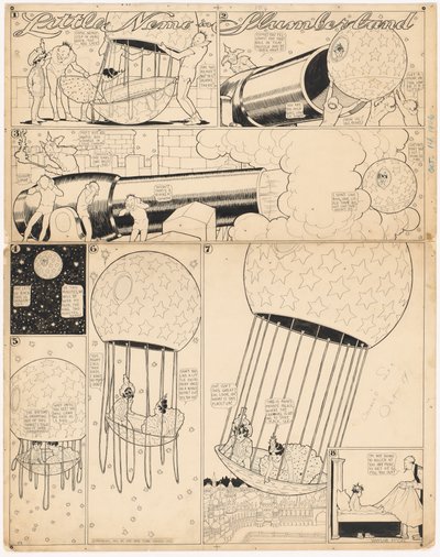 Lilla Nemo i Slumberland: "Jag gillar inte det här, en liten liten bit, inte en liten liten bit" av Winsor McCay