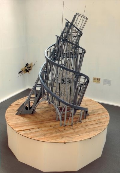 Monument till III Internationalen av Wladimir F. Tatlin