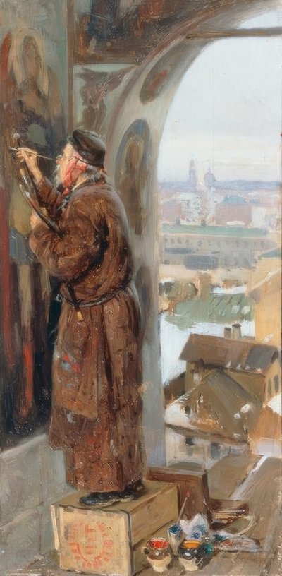 Ikonmålaren av Wladimir Jegorowitsch Makowski