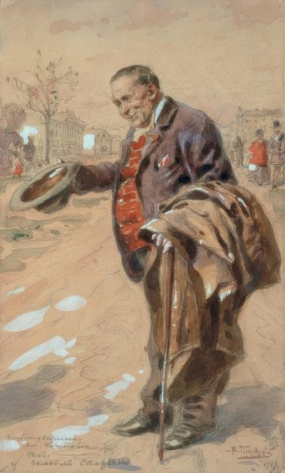 Den galante äldre herren av Wladimir Jegorowitsch Makowski