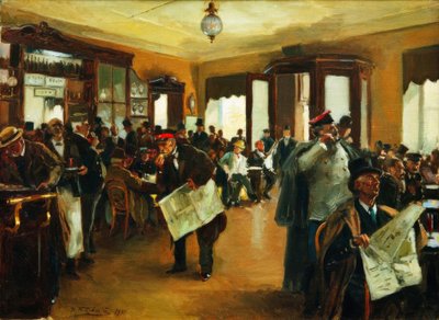 Jag är Cafe Dominique av Wladimir Jegorowitsch Makowski
