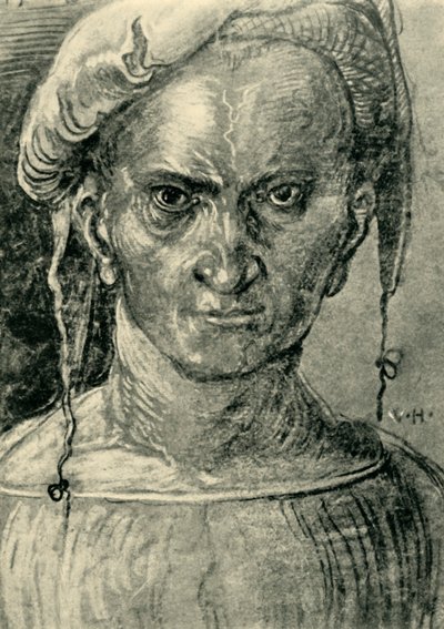 Porträtt av en man, 1522, 1943. av Wolf Huber