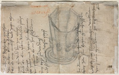 Åttasidig kopp ago, 1513. av Wolfgang Huber
