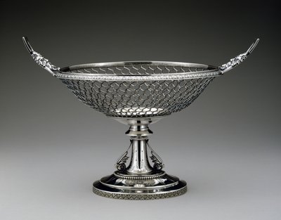 Fruktställ, ca. 1860-1875 (silver) av Wood and Hughes