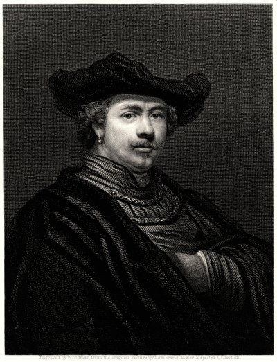 Rembrandt, 1800-talet av Woodman