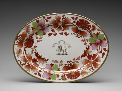 Tallrik av Worcester Porcelain Manufactory