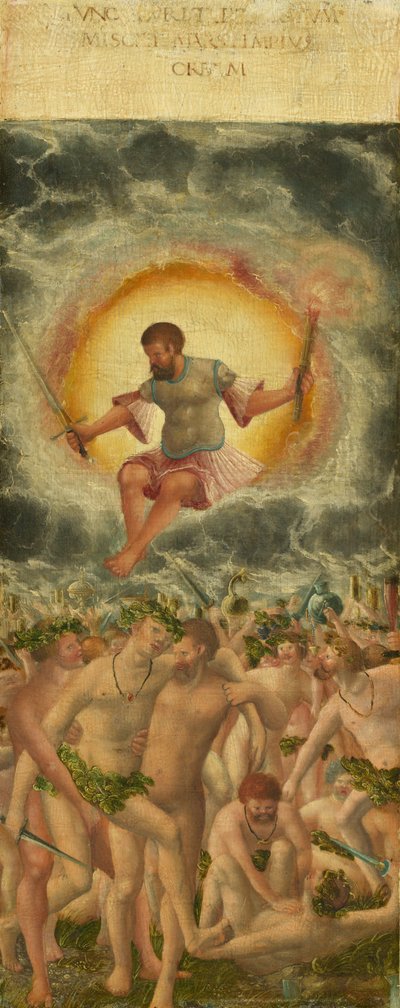 The Rule of Mars [höger panel], c. 1535. av Workshop of Albrecht Altdorfer
