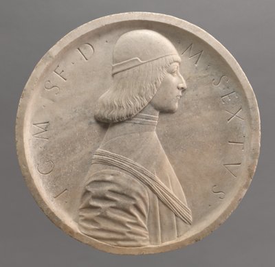 Gian Galeazzo Maria Sforza, hertig av Milano, tidigt 1490-tal. av Workshop of Benedetto Briosco