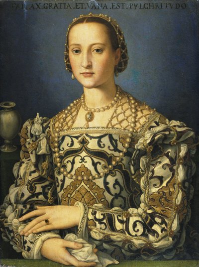 Eleanor av Toledo av Workshop of Bronzino