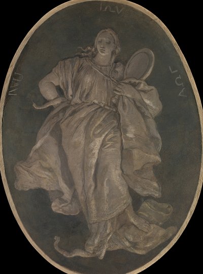 Prudence, 1760. av Workshop of Giovanni Battista Tiepolo