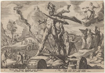 Järntiden av Workshop of Hendrick Goltzius, after Hendrick Goltzius
