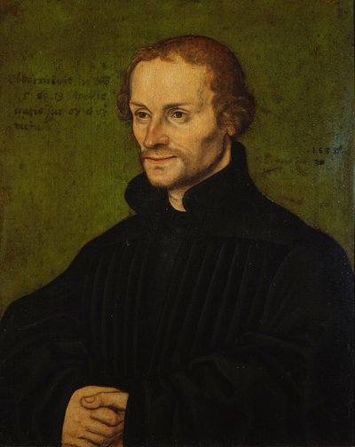 Philip Melanchthon av workshop of Lucas Cranach the Elder