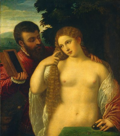 Allegori om kärlek av Workshop of Titian