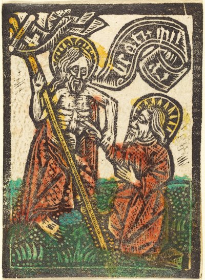 Kristus visar sig för Thomas, 14601480. av Workshop of the Master of the