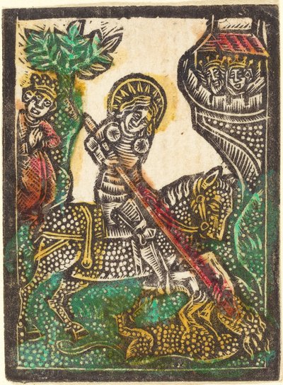 Saint George, 14701480. av Workshop of the Master of the