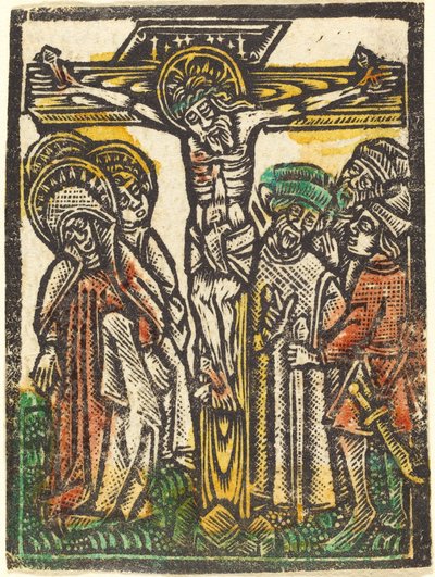 Korsfästelsen, 14601480. av Workshop of the Master of the