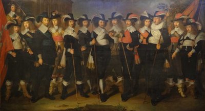 Officerare och gardister från överste Herman Herbertsz