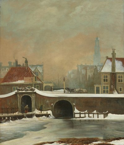Raampoortje i Amsterdam av Wouter Johannes van Troostwijk