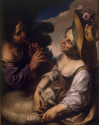 Herdarnas nöje, 1600-talets första hälft. av Wouter Pietersz. Crabeth the Younger