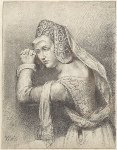 Wenende Maria Magdalena av Woutherus Mol