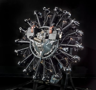 Wright Whirlwind R-790-A J-5 Radial 9 Engine, 1920-tal. av Wright Aeronautical