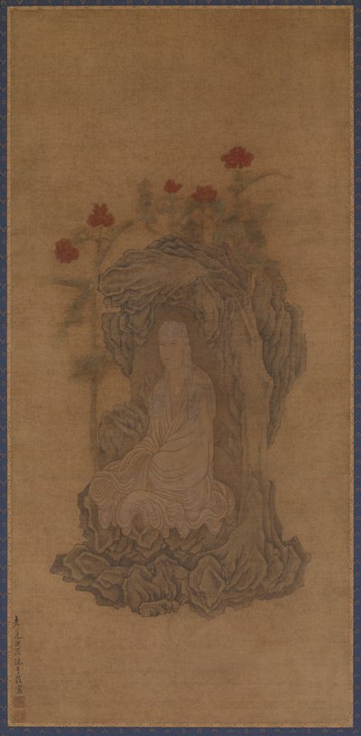 Vitklädd Guanyin av Wu Bin
