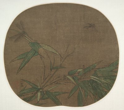 Bambu och insekter, sent 1100-tal. av Wu Bing