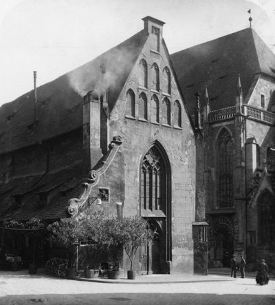 Bratwurstglockchen, Nürnberg, Bayern, Tyskland, c1900 av Wurthle and Sons
