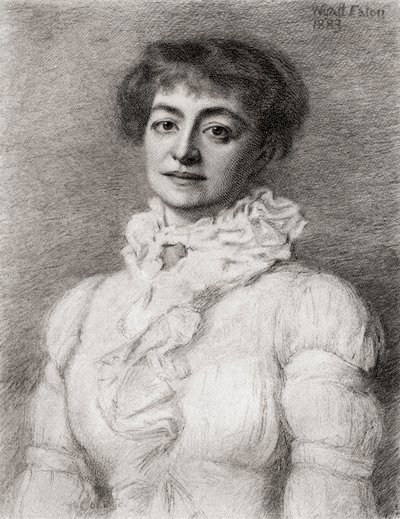 Helena Modjeska, från The Century Illustrated Monthly Magazine, publicerade 1884 av Wyatt Eaton