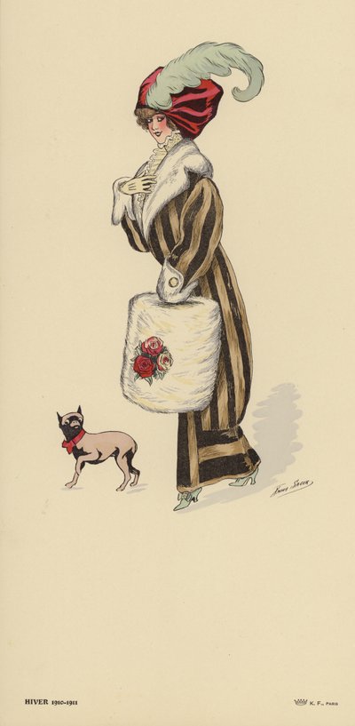 Vintermoden 1910-1911 av Xavier Sager