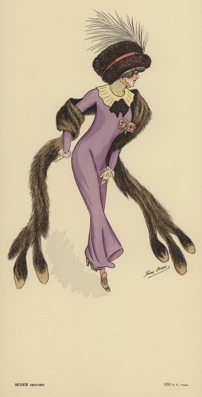 Winter 1910-1911 fashions av Xavier Sager