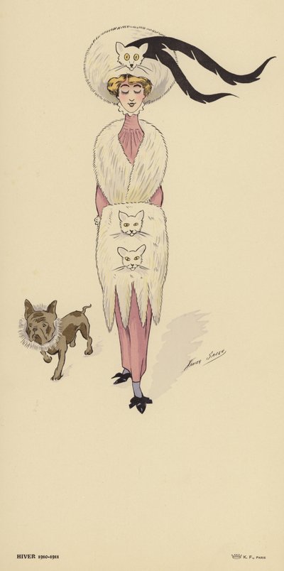 Winter 1910-1911 fashions av Xavier Sager