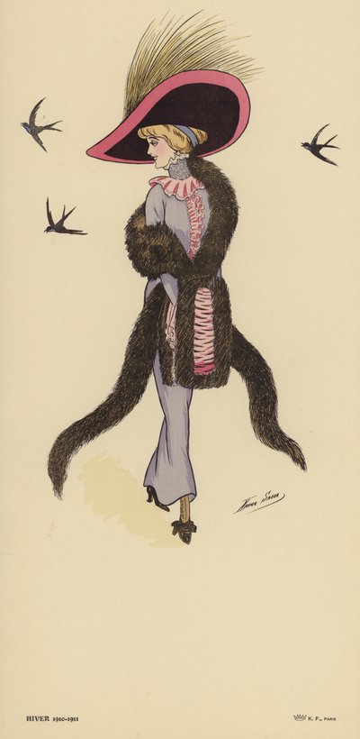 Vintermoden 1910-1911 av Xavier Sager
