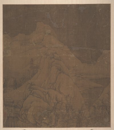 Snötäckta berg, ca. 1000. av Xu Daoning