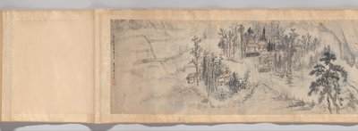 rullmålning av Yang Wencong