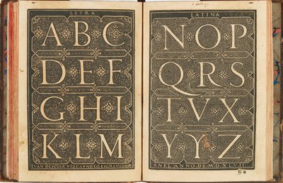 Sammanställning subtilissima, med titeln Orthographia pratica, 1548. av Yciar