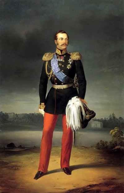 Porträtt av kejsar Alexander II