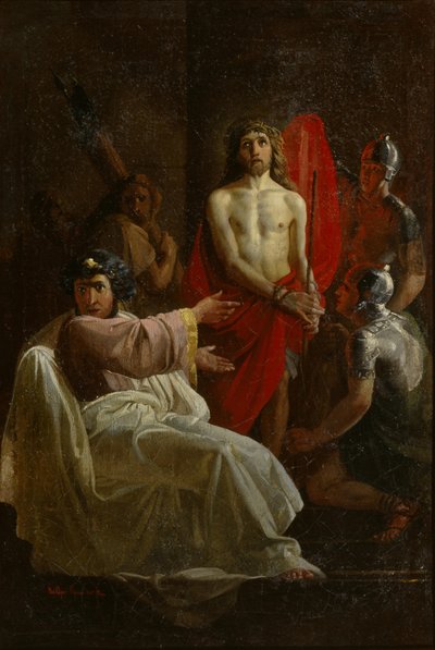 Kristus före Pilatus, 1844 av Yevgraf Semyonovich Sorokin