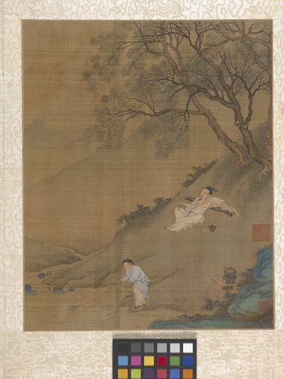 Album Garden Scene (bläck på papper) av Ying Qiu